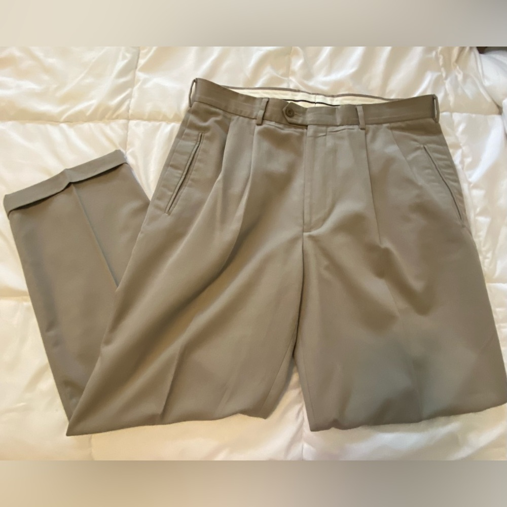 Ivy Crew Classics Men’s Dress Pants Sz 36x30 - Picture 4 of 11